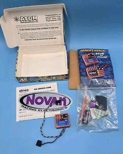 Vintage Novak Atom Programmable ESC  1770 RC Part 1/12 Associated Yokomo Worlds - Picture 1 of 7