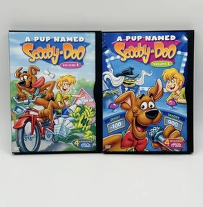 A Pup Named Scooby Doo Volume 1 And Volume 2 DVD Hit TV Series 4 Ep Each 80s/90s - Picture 1 of 6