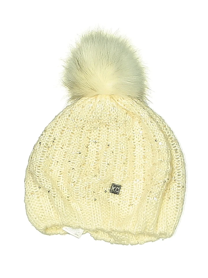 Kenneth Cole REACTION Women Yellow Beanie One Size - Image 1 of 1