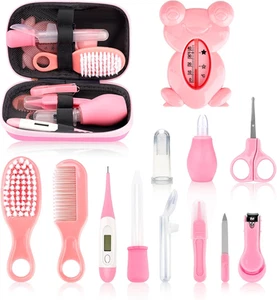Baby Grooming and Healthcare Kit, Infant Safety Care Set with Hair Brush Comb Na - Picture 1 of 12