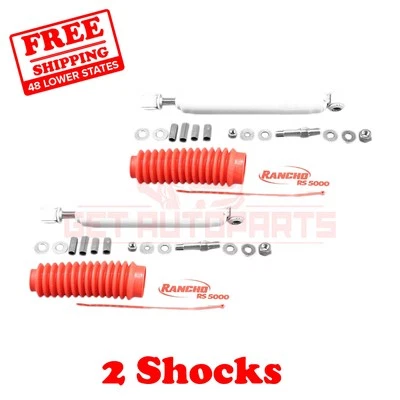 74-86 For Jeep J10 (1/2  Ton) J20 3/4  Ton 2-3" Lift RS5000X Rancho Front Shocks - Image 1 of 4