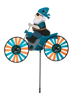 Wind Spinner, Motorcycle, San Jose Sharks - Picture 1 of 2