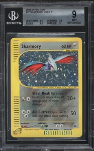 2002 Pokemon Expedition Holo Skarmory #27 BGS 9 MINT - Picture 1 of 1