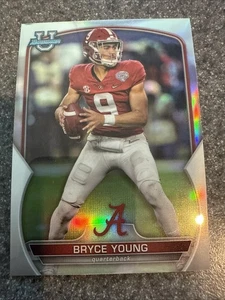 2022 Bowman Chrome University Bryce Young Refractor Alabama Crimson Tide - Picture 1 of 2