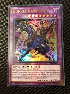 Yu-Gi-Oh! Dunkle Kavallerie, DUPO-DE002, UR, 1. Auflage, Deutsch, Excellent - Bild 1 von 4
