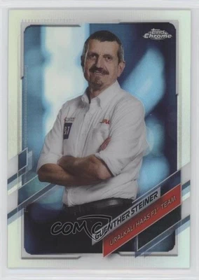 2021 Topps Chrome Formula 1 F1 Crew Refractor Guenther Steiner #92 - Image 1 of 2