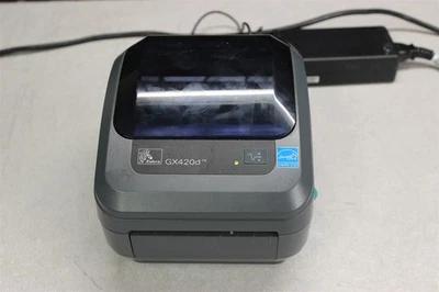 Zebra GX420d Thermal Label Printer GX42-202410-000 - Image 1 of 4