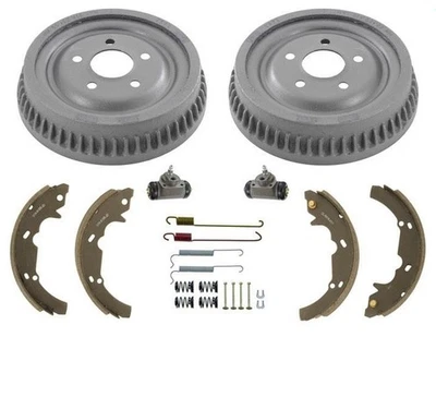 for 1989 1992 1993 1997 Mercury Cougar Rear Brake Drums Shoes Wheel Cylinders - Image 1 of 4