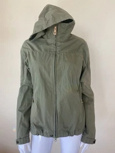 Fjällräven Damen Gr. Small Stina G-1000 gewachste Wanderjacke mit Kapuze und durchgehendem Reißverschluss Mängel - Bild 1 von 15