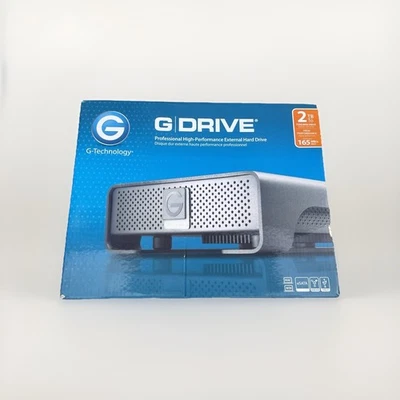 NUEVO G-Technology G-DRIVE 2 TB 7200 RPM Disco Duro Externo USB eSATA FireWire Foto 1 de 4