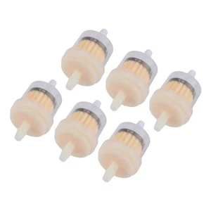 6x Inline Gas Fuel Filter fit for Motorcycle Scooter 6-8mm Pipe - Picture 1 of 5