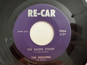 Garage 45 - Th Deacons "The Baldie Beat" / "The Baldie Stomp" Re-Car VG++ HEAR - Imagen 1 de 2