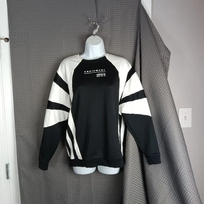 Adidas Equipment ADV/91-18 Colorblock Crew Neck Sweatshirt Women's Size S - Image 1 of 4