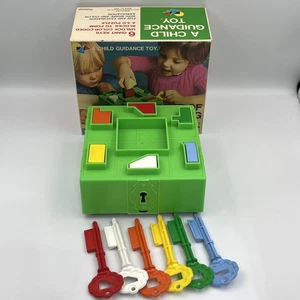 Keys Of Learning Vintage Child Guidance Toy Game Complete In Box Questor No. 100 - Picture 1 of 9