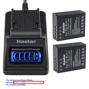 Kastar BLH-1 Decoded Battery LCD Quick Charger for Olympus OM-D EM1 Mark III - Picture 1 of 11