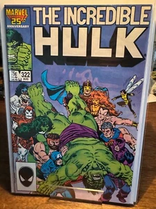 The Incredible Hulk #322 - Marvel Comics 1986 - Picture 1 of 1