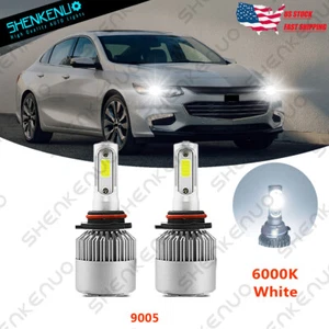 Kit de bombillas LED de haz alto/bajo S2 para Chevy Malibu 2016 2017 2018 - 6000K - Imagen 1 de 12