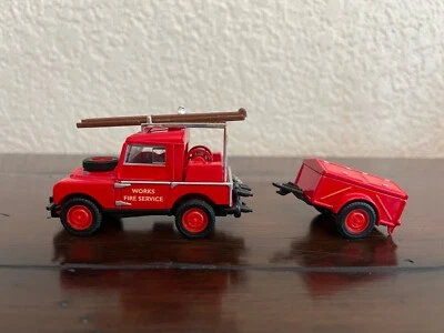 Matchbox 1994 Models of Yesteryear 1948 Land Rover Auxiliary W/ Box & Trailer - Image 1 of 4