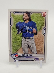 ⚾⚾BO BICHETTE 2021 Bowman Toronto Blue Jays MLB Baseball Card⚾⚾