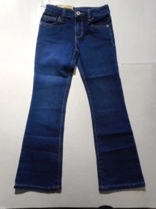 Boot Cut Mid-rise Blue Jeans Pants Girls Clothes Faded Glory 4, 5, 6,6x, 8,10 - Picture 1 of 5