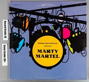 MARTY MARTEL Midnight Special Records ** AUTOGRAPHED ** RARE : EX/VG+ 001 - Foto 1 di 6