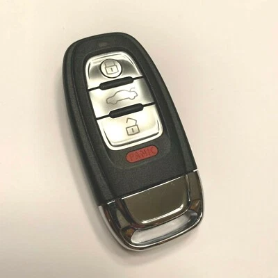 OEM AUDI Keyless Remote Fob Smart 4 Button W/O Comfort Access AUDI IYZFBSB802 - Image 1 of 4