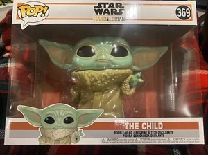 Sealed Star Wars Funko Pop Mandalorian 10" Large Baby Yoda The Child Figure 369 - Picture 1 of 5