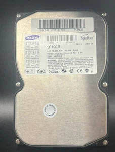 Samsung Spinpoint SP4002H 40GB Internal IDE 7200RPM 3.5" (SP4002H) Hard Drive - Picture 1 of 7