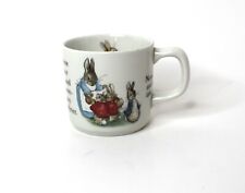 VTG WEDGWOOD Beatrix Potter Childrens Cup Peter Rabbit Mug Made In England 1993