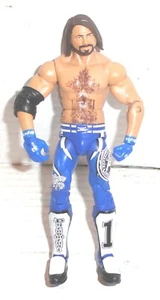2012 Mattel WWE AJ Styles 6.5" Tall Elite Wrestling Poseable Action Figure - Picture 1 of 7