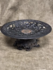 VINTAGE EISEN ART COMPANY NEOKLASSIZISTISCHER KOMPOTTSTÄNDER - Bild 1 von 6