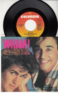 WHAM! (GEORGE MICHAEL) - WAKE ME UP BEFORE YOU GO-GO - ORIG 45 WPS - GREAT SHAPE - Picture 1 of 2