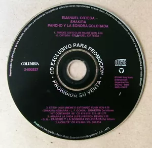 SHAKIRA Estoy Aquí (Meme's Extended Club Mix) ARGENTINA PROMO CD 1996 Ortega - Picture 1 of 3