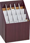 Adir Corp. Cardboard  Vertical Roll File Storage Organizer 20 Compartment