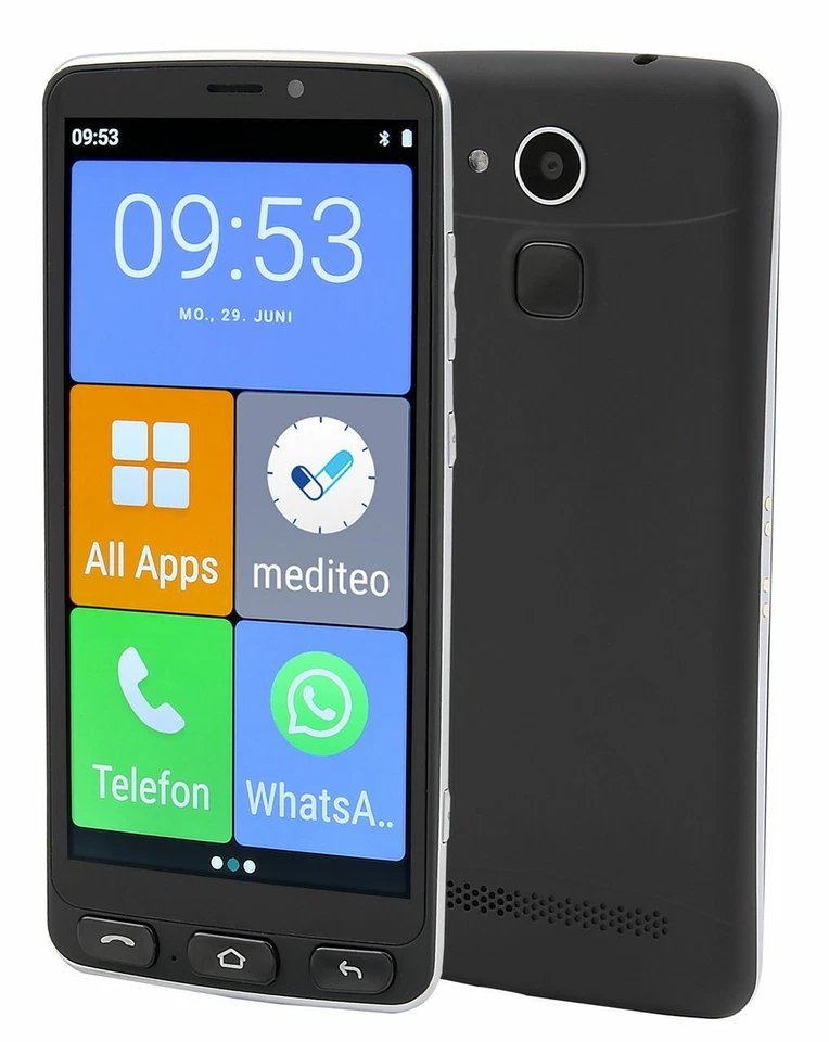 Olympia Senioren Smartphone Android 16Gb Handy Seniorentelefon Seniorenhandy  - Bild 1 von 4