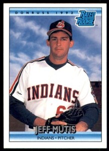 1992 Donruss #411 Jeff Mutis Rookie