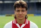 Jari Litmanen team presentation of Ajax Amsterdam in 1994 in Amste - Old Photo