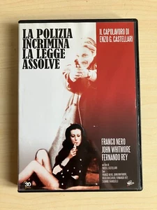 Castellari _ La Polizia incrimina La Legge Assolve DVD Franco Nero Poliziottesco - Picture 1 of 3