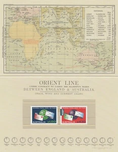 AUSTRALIA 2024 UPU 150 Años Diseño Set de 2 MNH en PACK DE SELLOS - en stock AHORA. - Imagen 1 de 3