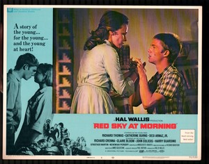Red Sky at Morning 11"x14" Lobby Card #8 Richard Thomas Claire Bloom