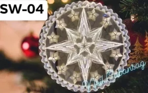 Christmas Capiz Parol LED Lantern Filipino 2024 SW04 size 24โ US Seller ๐บ๐ธ - Picture 1 of 1