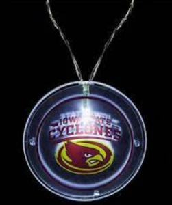 Iowa State Cyclones Set of String Lights Decoration 12 Lights 106" Long! - Picture 1 of 5