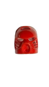 Lego 1 Red Bionicle Kanohi Mask Of Shielding - 87788 With Axel Rare A-10 - Picture 1 of 4