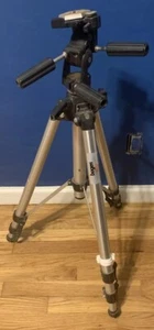 TRÍPODE ARCO DE MANFROTTO 3033 3047 CABEZAL PANORÁMICO/INCLINABLE DE 3 VÍAS CÁMARA PROFESIONAL ITALIA VIDEO - Imagen 1 de 8