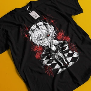 Tokyo Ghoul T-Shirt Ken Kaneki Shirt Juuzou Suzuya Tshirt Touka Kirishima Horror - Picture 1 of 6