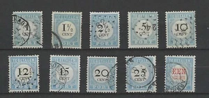 Nederland  P3-12 Port 1881 set VFU/gebr  CV 144 € - Bild 1 von 2