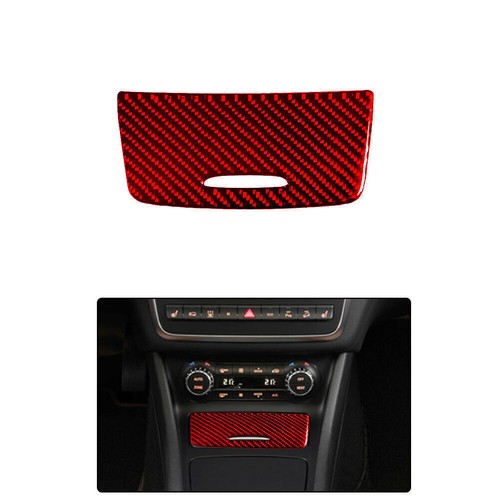 Vehicle Carbon Fiber Cigarette lighter Cover Sticker For Mercedes Benz