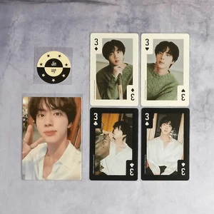BTS Global Official Fanclub 9th Army Membership Kit Photo Card - Jin Seokjin - Picture 1 of 8