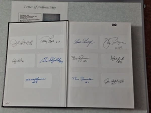 Signed (13) 1997 "the Yankees Encyclopedia" HOF AUTO's & more JSA LOA cert# 0137 - Picture 1 of 10