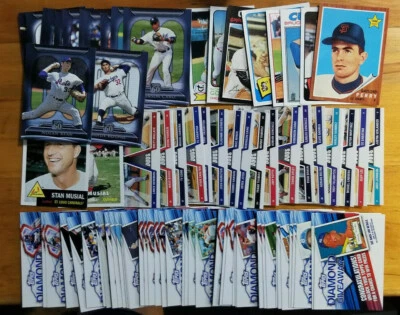 2011 Topps Baseball Inserts Lost,60 years, Diamond Giveaway Duos you pick choice - Image 1 of 2